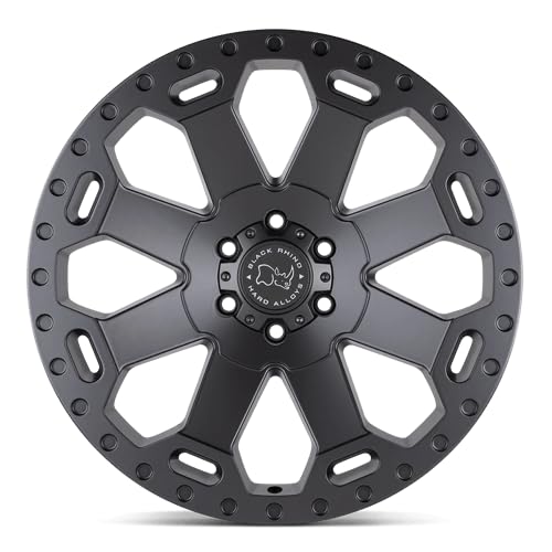 Black Rhino WARLORD Hard Alloys 17X9 5X5.0 4.53-12mm MATTE GUNMETAL - 1790WAR-25127G71