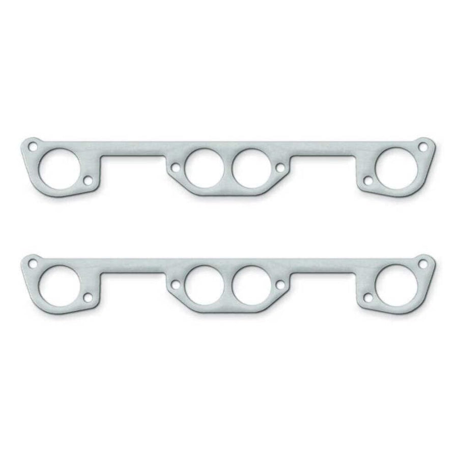 12-002 Remflex Exhaust Gasket for Pontiac V8 Engine, (Set of 2)