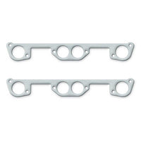 12-002 Remflex Exhaust Gasket for Pontiac V8 Engine, (Set of 2)