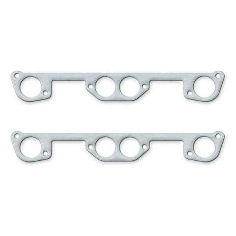 12-002 Remflex Exhaust Gasket for Pontiac V8 Engine, (Set of 2)