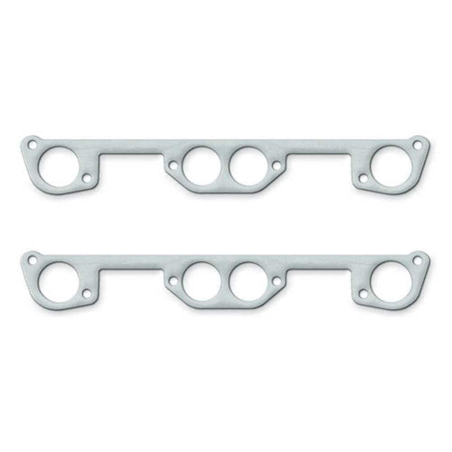 12-002 Remflex Exhaust Gasket for Pontiac V8 Engine, (Set of 2)