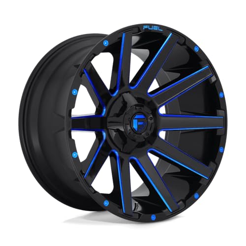 D644 Fuel Offroad CONTRA BLACK Wheel with Painted and TPMS Compatible (20 x 10. inches /5 x 139 mm, -18 mm Offset)