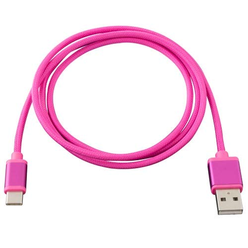 USB-C Axxess Replacement Cable- 3 Ft, Pink (AXUSBC-PK)