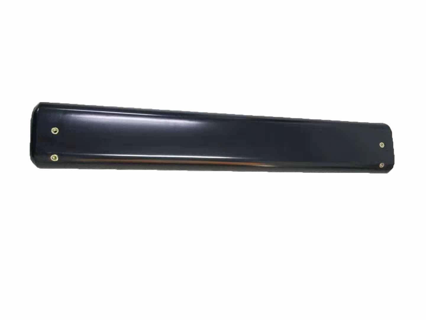 TrailFX 6 Inch Point of Purchase Display Sample Oval Polished Stainless Steel and Black Side Bars G5005