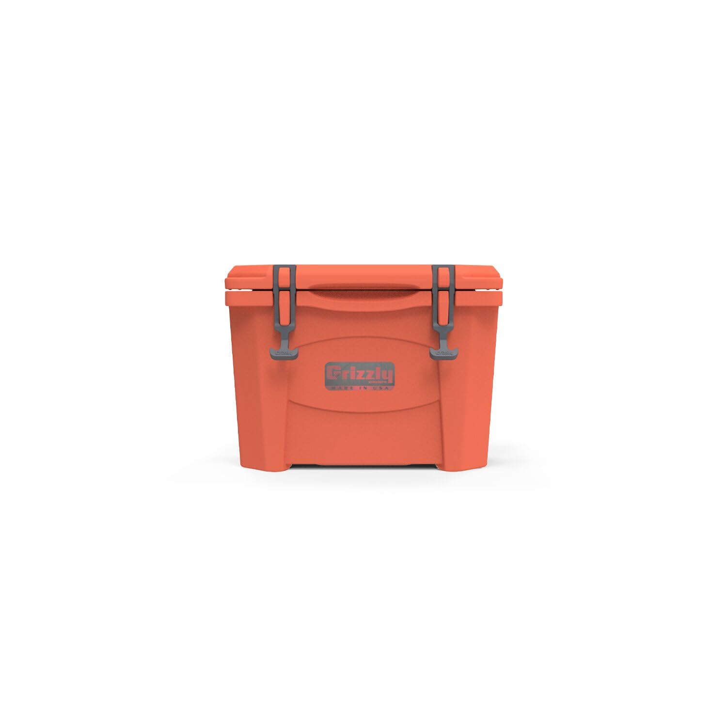 15 Cooler Grizzly | 15 qt Ice Chest Durable Rotomolded Insulated | Made in USA | Warranty for Life | for Beach Boat Camping Fishing Hunting | G15 | Coral