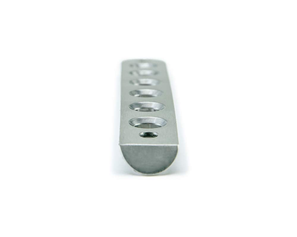 Door Handle Insert Set DV8 Offroad for 2007-18 Wrangler JK | 6 Round Hole Design | Aluminum Construction | Anodized Finish | Simple Screw-in Installation | Complete Kit