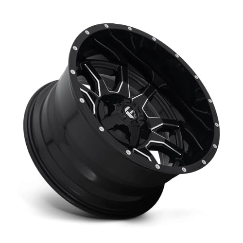1PC Fuel D627 22X12 8X170 GL-BLK-MIL -43MM - D62722201747