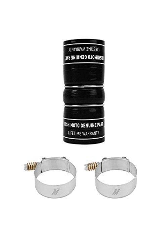 Mishimoto Cold-Side Lower Boot Kit MMBK-F2D-03CL Fits Ford 6.0 Powerstroke 2003-2007 Black