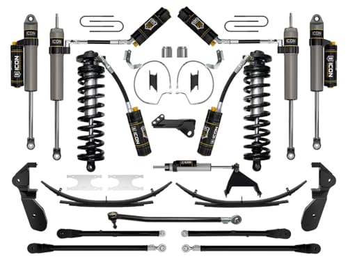 ICON 4-5.5" Lift 2023-2025 Ford F-250/F-350 Super Duty 4WD, Stage 7 Coilover Conversion System w/ Expansion Packs