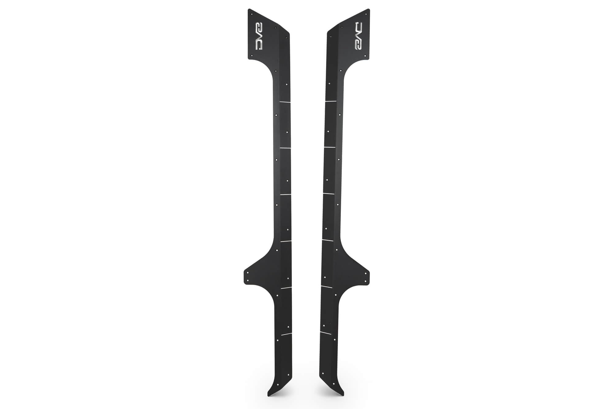 Rock Skins DV8 Offroad for The 2018-2025 Jeep Wrangler JL 4-Door | Protects Lower Body Panels from Rocks & Debris | Works with Aftermarket & Factory Fenders | Compatible with Most Sliders & Steps
