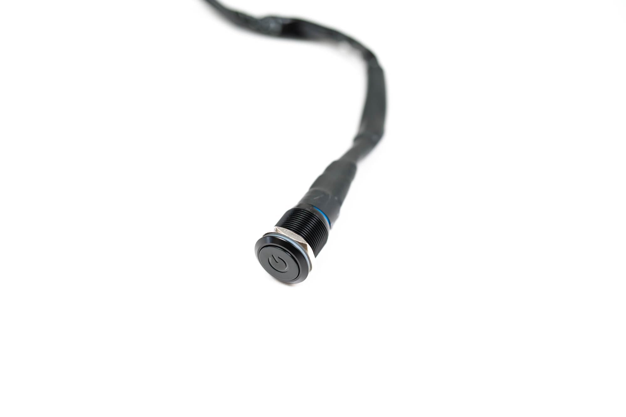 40 Amp DV8 Offroad Wire Harness with DT Connector & Switch | 14-Gauge Wire Build | Utilizes 40A Fuse w/a 60A Relay | 10' Lead w/ 2-Pin Male Deutsch Connector Plug | 8' Lead w/Switch
