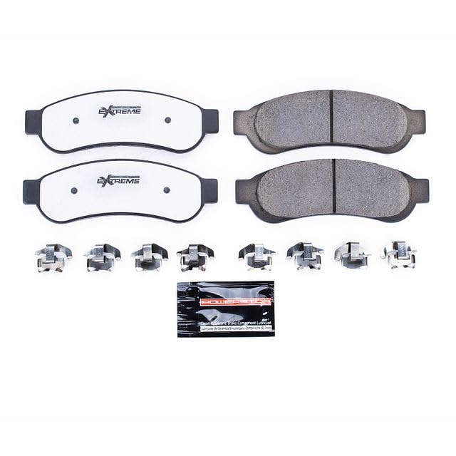 Power Stop Z36-1334 Brake Pads Rear Z36 Truck and Tow For Ford F-250 Super Duty 2010-2012, Ford F-350 Super Duty 2010-2012, Ford F-450 Super Duty 2010-2012 [Model Specific]