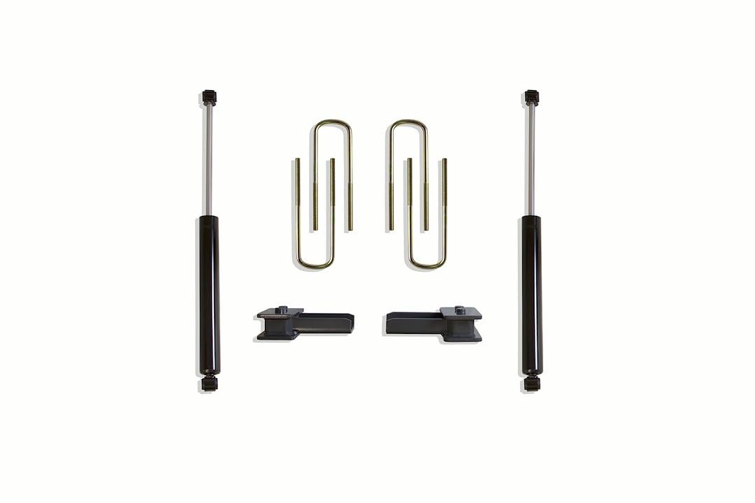 Part# 904120 MaxTrac SUSPENSION'S is A 2" Rear Box KIT Including 2" Lift Blocks, U-Bolts & MAX TRAC Rear Shocks