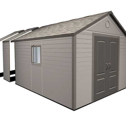 30" Lifetime Shed Extension Kit 0125