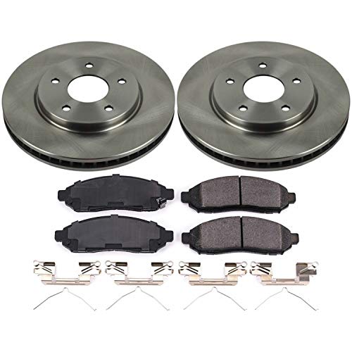 Power Stop Autospecialty KOE7778 Front Replacement Brake Kit-OE Brake Rotors & Ceramic Brake Pads