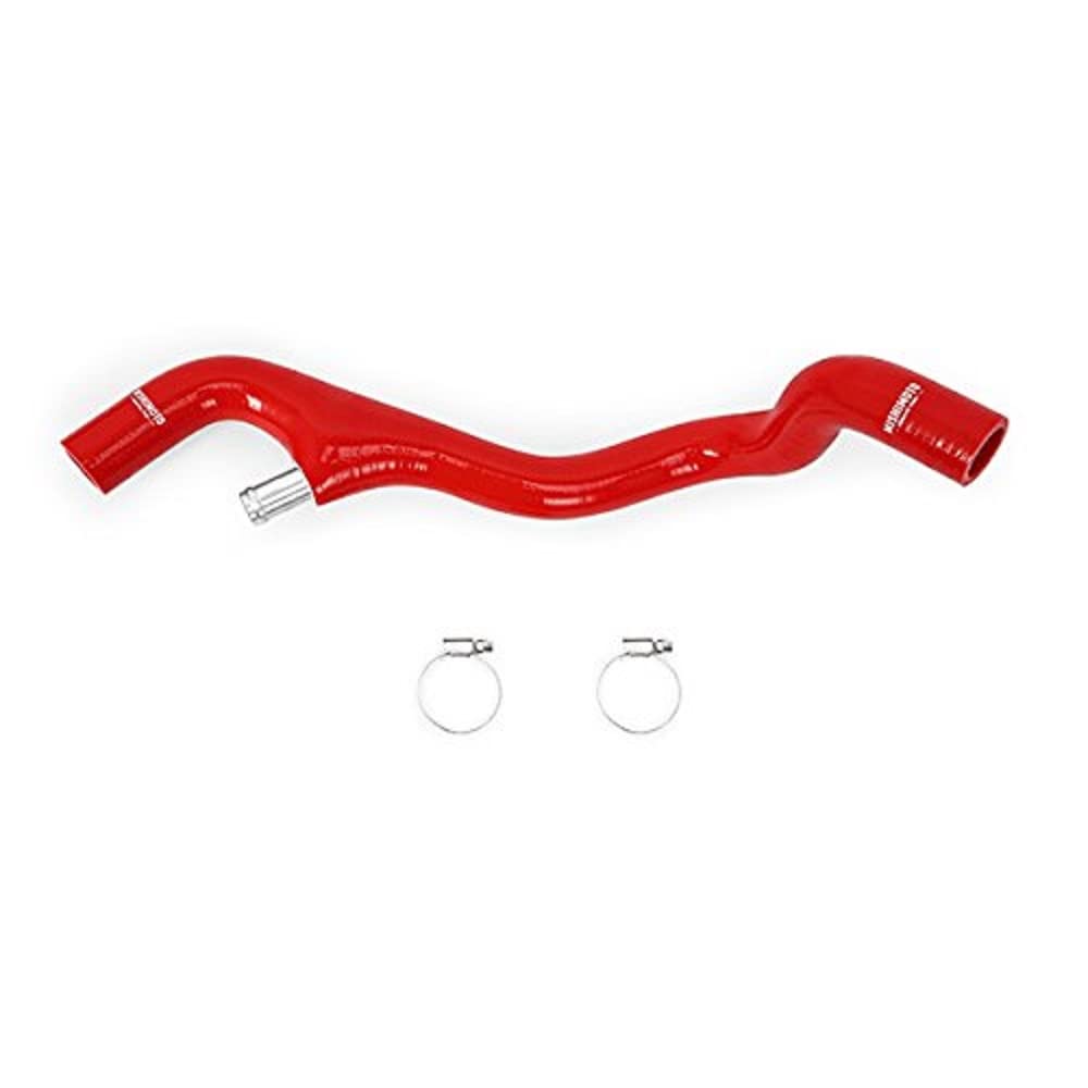 Mishimoto Lower Overflow Hose MMHOSE-F2D-05ERD Fits Ford 6.0 Powerstroke 2005-2007 Red