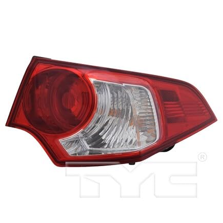 Right TYC Tail Light Assembly Compatible with 2009-2010 Acura TSX