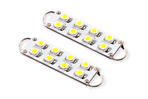 Cool White (6000K) Diode Dynamics 44mm SML8 LED Bulbs (Pair)