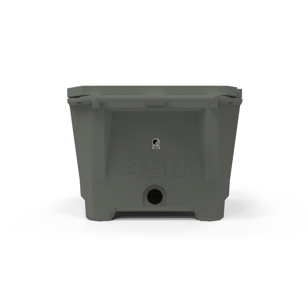 450 Cooler Grizzly | 450 qt Ice Chest Durable Rotomolded Insulated | Made in USA | Warranty for Life | for Cold Plunge Ice Bath Camping Fishing Hunting | G450 | Lunar Green