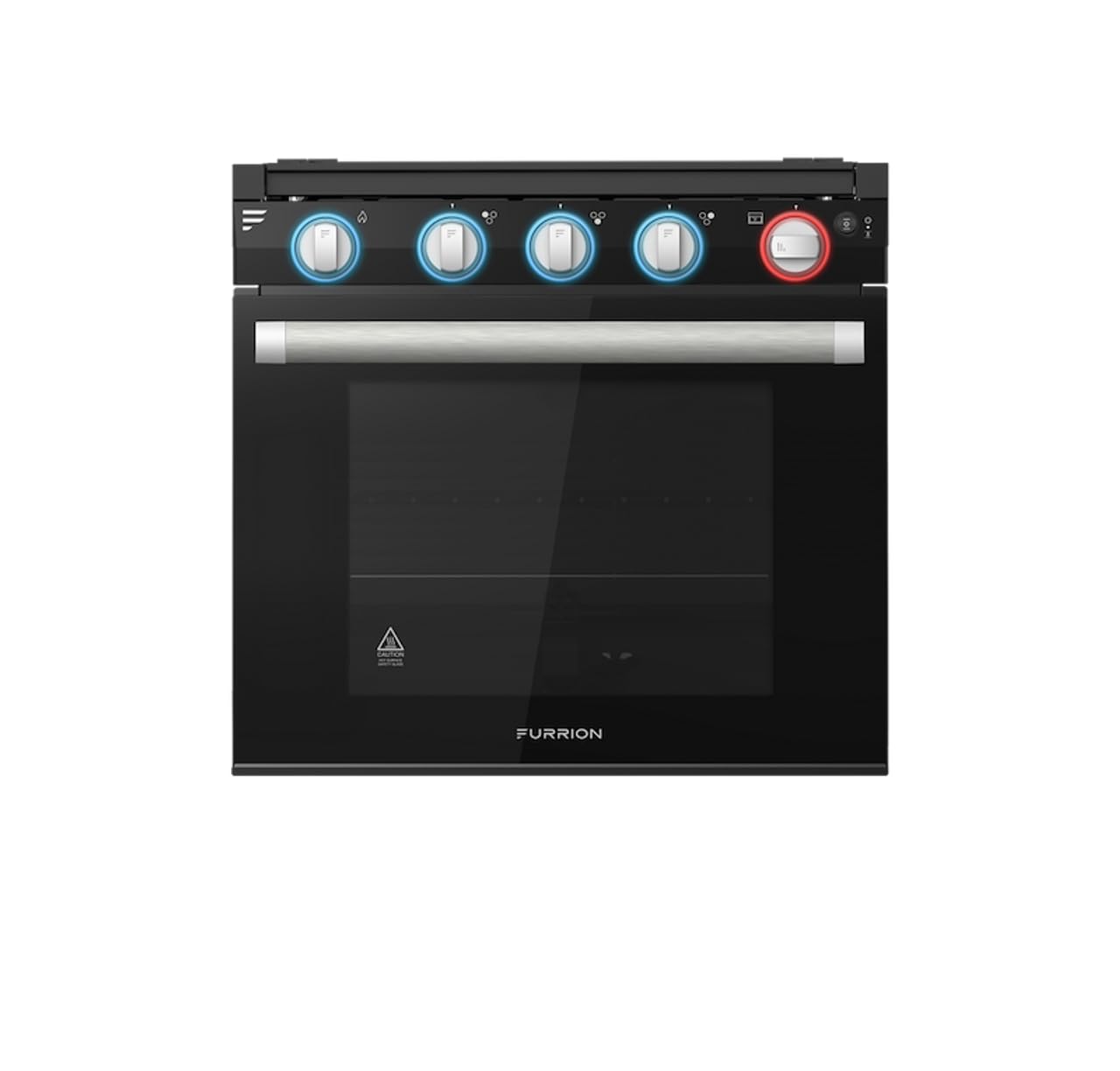 21" Greystone RV Digital Gas Range, Stainless W/Towel Rack Handle