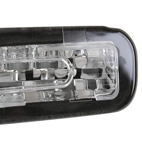 Spec-D Tuning Clear Lens Chrome Housing 3Rd Brake Lamp LED Compatible with 2005-2009 Ford Mustang Left + Right Pair Assembly