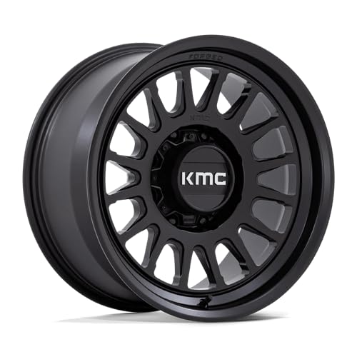 KMC MONOBLOCK IMPACT FORGED 18X9 8X6.55.71 18mm SATIN BLACK - KM452MX18908018