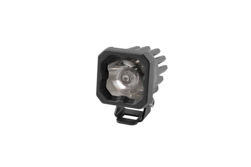 Diode Dynamics SSC1 Sport Standard White LED Pod (one), Spot w/Amber Backlight