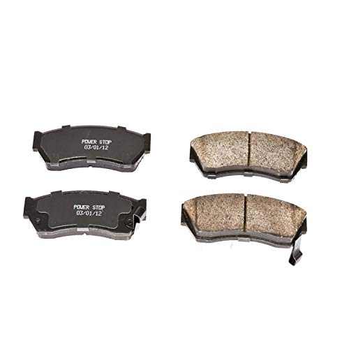 Power Stop Z16 16-451 Evolution Front Ceramic Brake Pads For Chevrolet Metro, Chevrolet Sprint, Geo Metro, Geo Metro, Pontiac Firefly, Suzuki Swift [Model Specific]