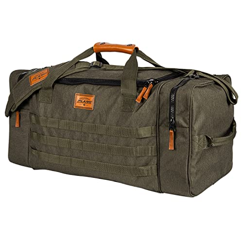A-Series Plano Molding 2.0 Tackle Duffel, Forest Green, Includes 6 3600 StowAway Boxes, Soft Tackle Storage, Fishing Duffel Bag with MOLLE Attachments
