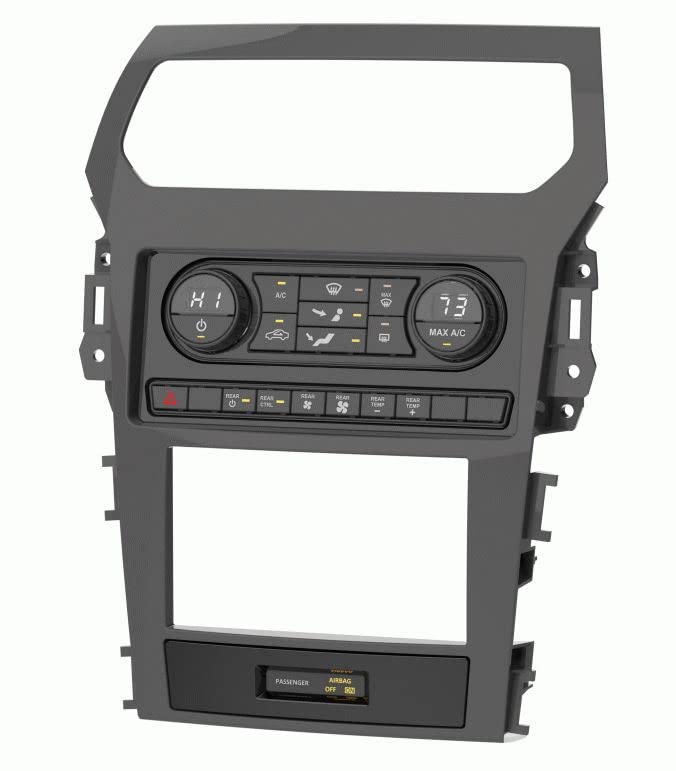 Metra Electronics - Turbo Tactile Ford Explorer 11-15(w/sngl-zone climate cntrl) (99-5852CH) Metra Radio Install kits