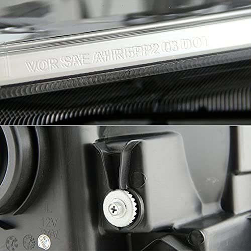 Crystal Xtune Headlights (HD-JH-HRID06-AM-C) (Akkon)