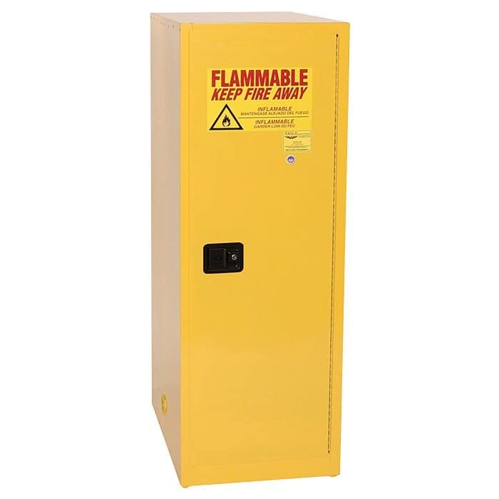 Eagle Mfg Yellow HazmatStorageCabinet,Steel 4610X - 1 Each