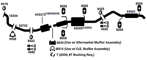 Exhaust Pipe AP Exhaust 44924