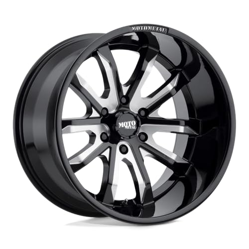 Moto Metal 20X12 MO983 G-BLK MILL -44MM - MO98321268344N 6X5.5