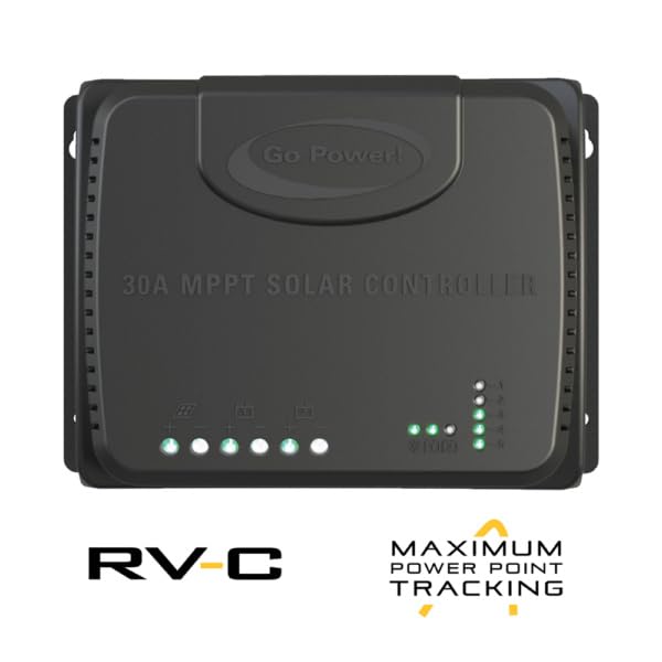GP-RVC-MPPT-30 GoPower 30A MPPT Solar Controller + RV-C