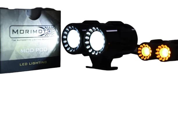 Morimoto ModPod Mini: Switchback White/Amber LED1180 Lighting