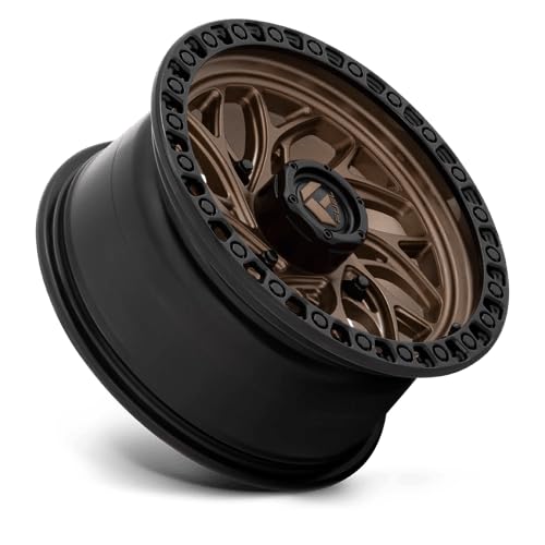 UTV Fuel D777 15X7 4X156 BRZ BLK-RING 10MM - D7771570A543