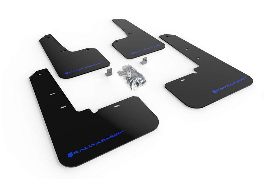 Rally Armor Black UR Mud Flap w/Blue Logo FITS 20+ Subaru Outback MF66-UR-BLK/BL