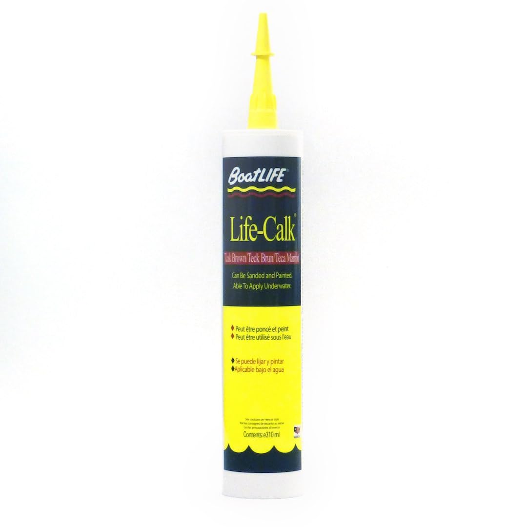 Life-Calk Boatlife Sealant Teak Brown 10.6 Ounce 1036