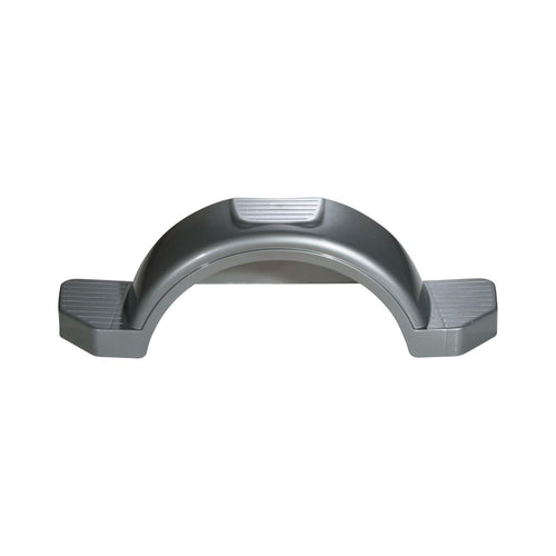 Fulton Plastic Trailer Fenders, 13-Inch Tire Size, Silver #008593