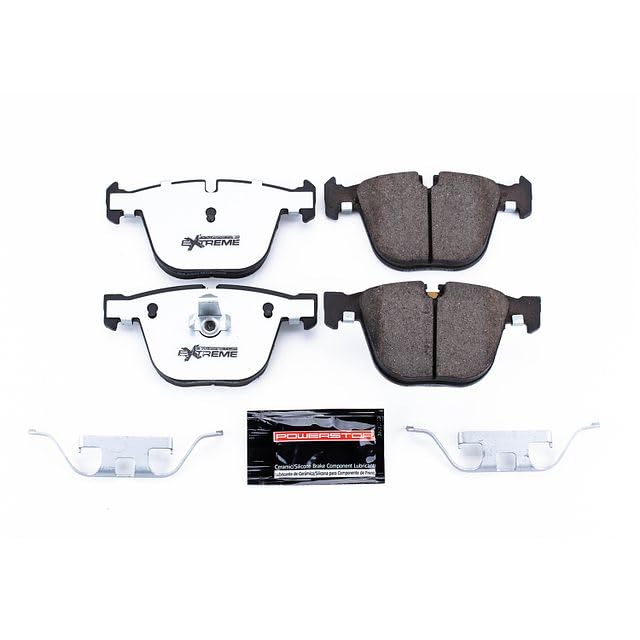 Power Stop Z26 Rear Z26-919B Carbon-Fiber Ceramic Brake Pads For BMW X5 2007-2018, BMW X6 2008-2019 [Model Specific]