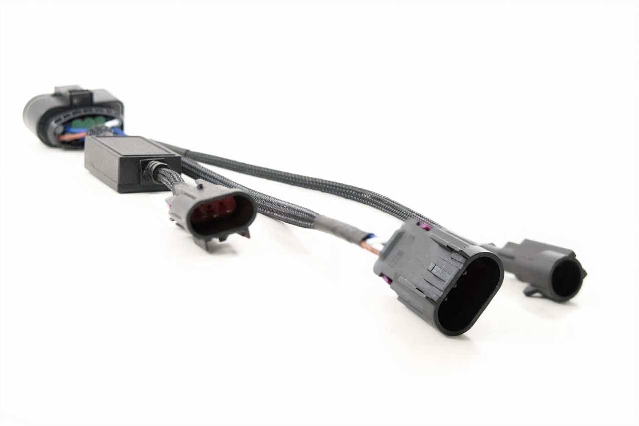 Dodge Ram Morimoto Conversion Harness (2013-2018) OEM Projector Headlight Conversion Harness for Quad Halogen Lights, Plug and Play (1x H125)