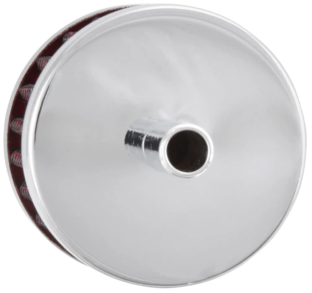 K&N Air Filter/ Breather Vent: High Performance, Premium, Washable, Replacement Engine Filter: Flange Diameter: 0.25 In, Filter Height: 1.5 In, Flange Length: 0.875 In, Shape: Breather, 62-1090