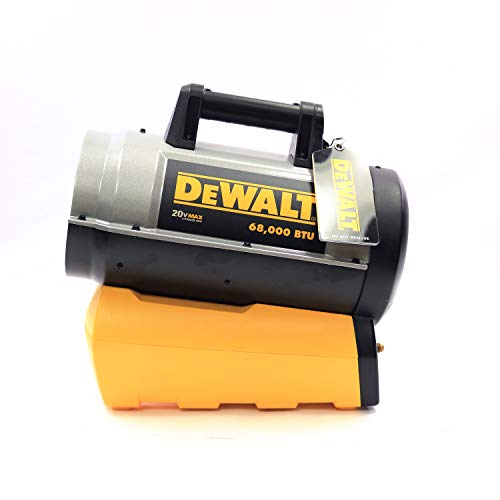 Hybrid DEWALT 68,000 BTU Portable Forced Air Propane Heater, Yellow (DXH70CFAV) - Canada