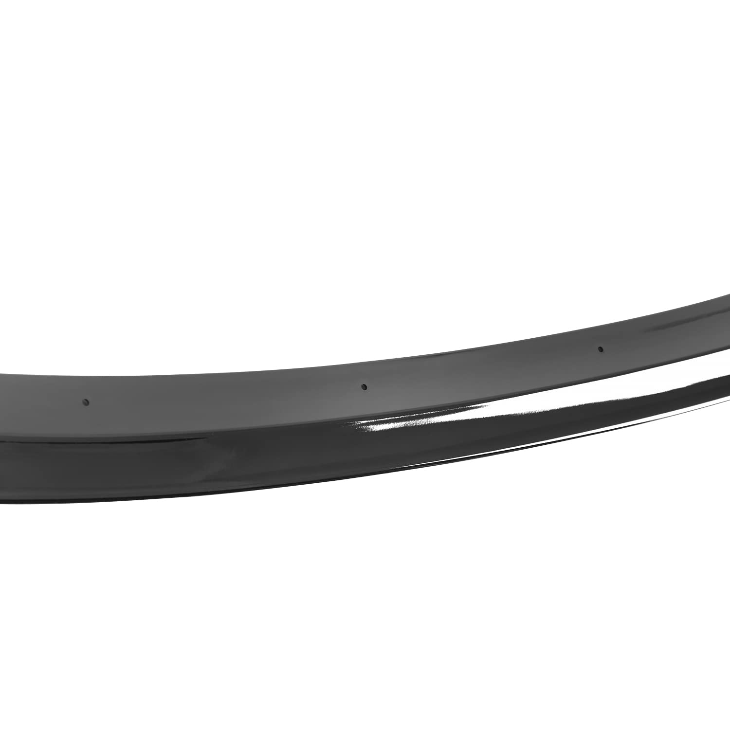 Glossy Black Spec-D Tuning Front Bumper Lip Splitter Spoiler 3PC Compatible with 2017-2020 Lexus IS350 IS200T