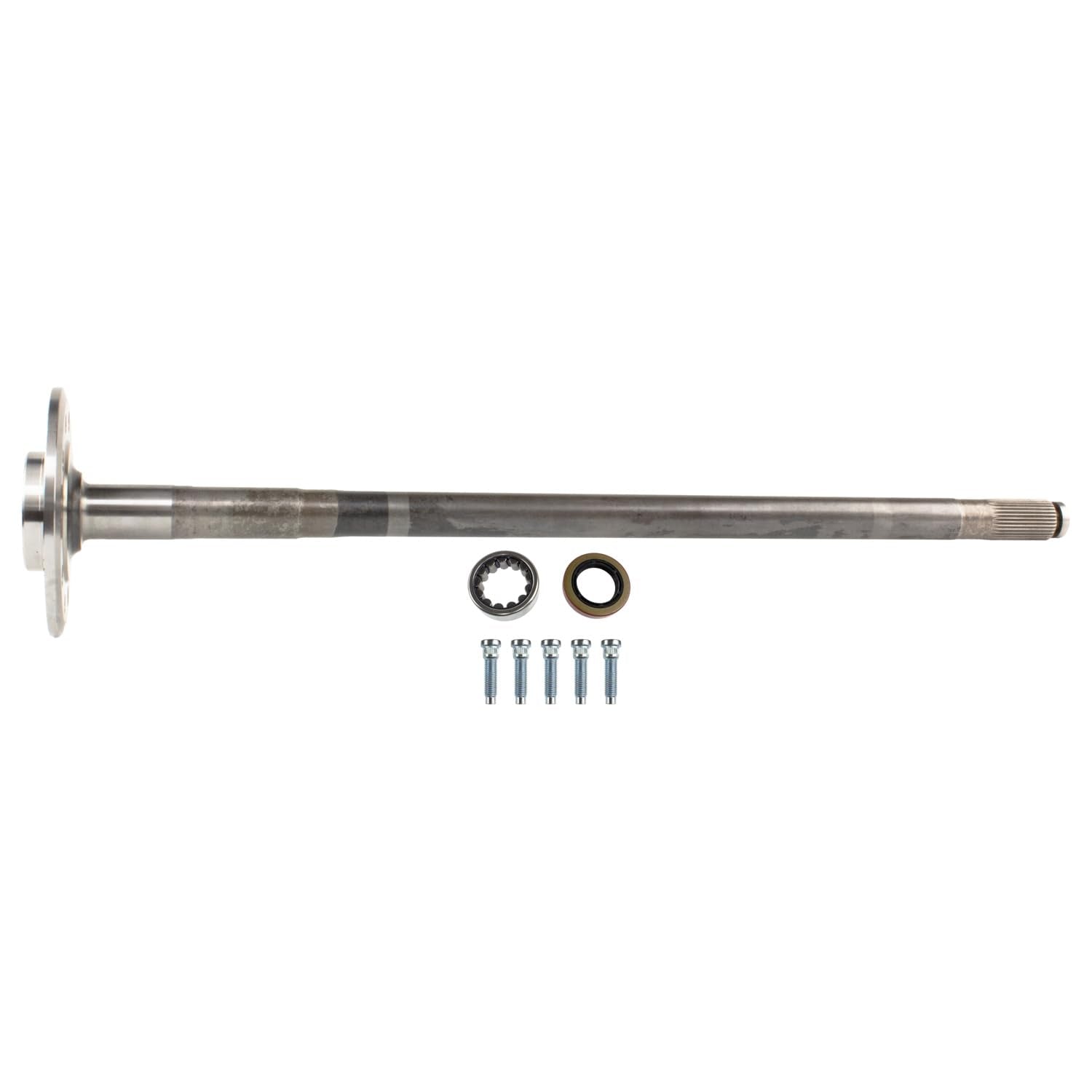 Axle Shaft Assembly EXCel Drive For Ford 9.75" (12 Bolt); 2.53" Bearing OD; 1.62" Bearing Id; 31.75" Overall Length; 5 X 135mm Lug Pattern; 34 Spline; 12mm Studs; Includes Bearing, Seal And Studs