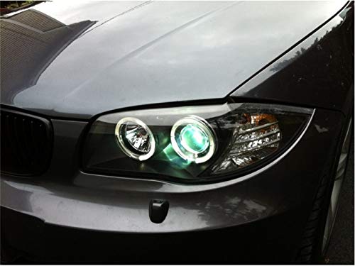 Black/Clear Spyder Auto 5008985 LED Halo Projector Headlights