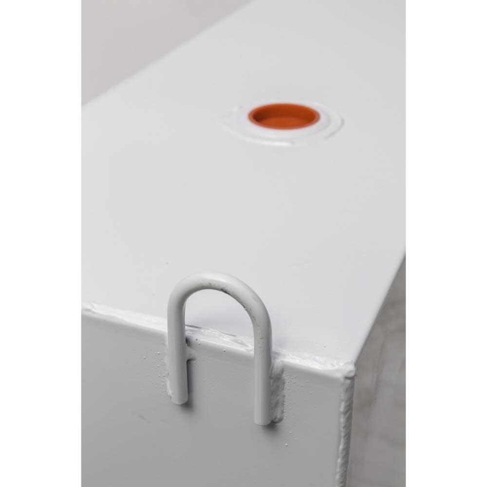 Black DELTA L-Shaped Steel Tank 480002