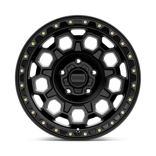 KMC 17X9 TREK 5X5.05 0mm SATIN BLACK - KM54579050700