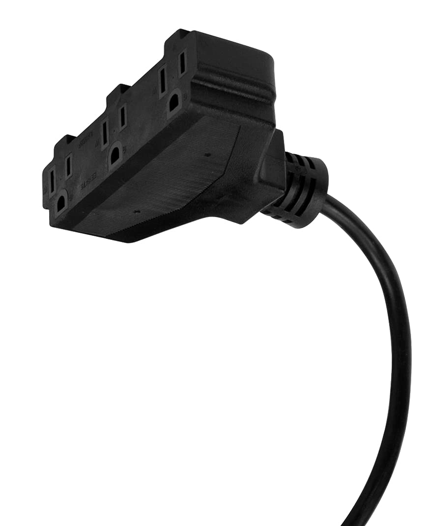 40ft Performance Tool W2278 12-Gauge Retractable Power Cord Reel with Spring Loaded Auto-Rewind